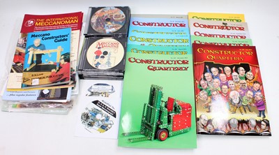 Lot 137 - Two boxes containing a quantity of Meccano...