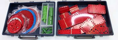 Lot 140 - Six plastic trays containing a quantity of...