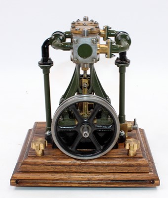Lot 44 - A Stuart Turner D10 Vertical twin-cylinder...