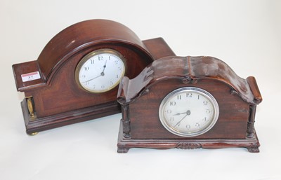 Lot 37 - An early 20th century mahogany and boxwood...