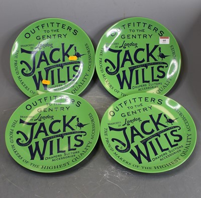 Lot 60 - A set of four Jack Will's of London University...