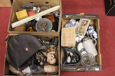 Lot 96 - Three boxes containing a collection of...