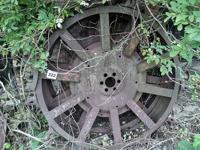 Lot 222 - 2 x Lug Wheels