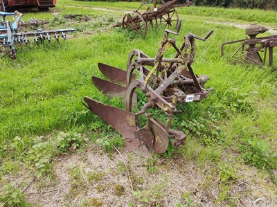 Lot 193 - 3 Furrow Vintage Plough