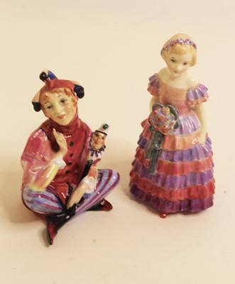 Lot 220 - A Royal Doulton figure 'Little Bridesmaid',...