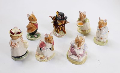 Lot 236 - A collection of seven Royal Doulton Brambly...