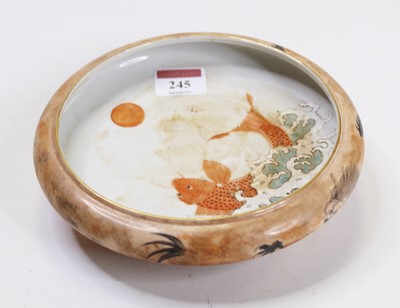 Lot 245 - A Chinese export porcelain bowl, of squat...