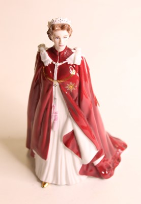 Lot 290 - A Royal Worcester figure in celebration of the...