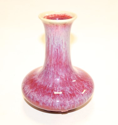 Lot 292 - A Chinese export vase, having a flared rim to...