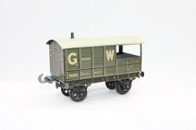 Lot 207 - 1909 Carette for Bassette-Lowke GWR brake van...