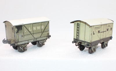 Lot 222 - 1912 Carette LNWR refrigerator van (VG) with a...