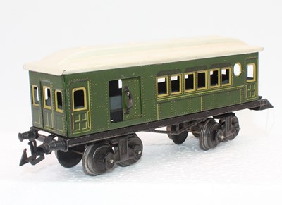 Lot 236 - 1930s Bing green Continental outline short...