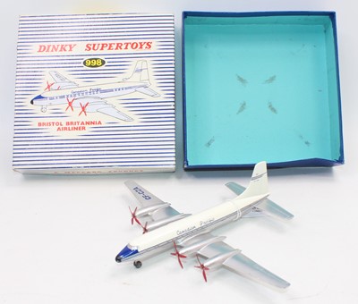 Lot 1563 - Dinky 998 Bristol Britannia Airliner in...