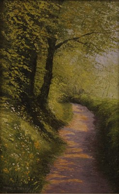 Lot 232 - Pamela Derry (1932-2002) - Leaf Green Silence,...