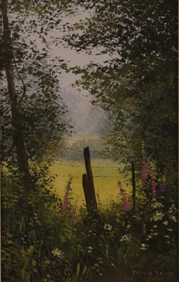 Lot 233 - Pamela Derry (1932-2002) - Gap in the Hedge,...