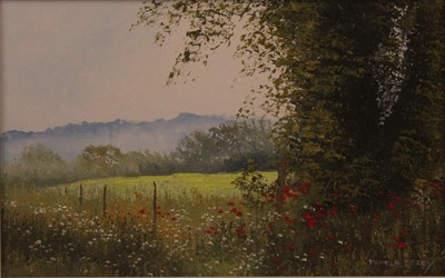 Lot 235 - Pamela Derry (1932-2002) - Poppy Days, palette...