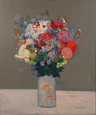 Lot 343 - Rowell Tyson (b.1926) - Still Life Flowers in...