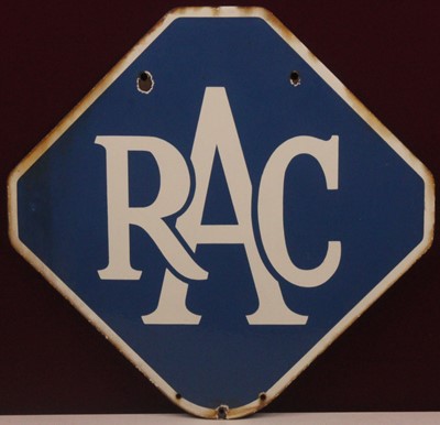 Lot 238 - An early 20th century RAC enamel on metal...