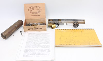 Lot 162 - Gauge 1 Live Steam Gotland Parts and...