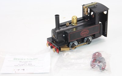 Lot 158 - A Mamod SR1 0-4-0 locomotive comprising black...