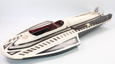 Lot 160 - Kit Built Octura 38" Hydroplane Racing Boat,...