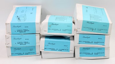 Lot 156 - 8 various boxed Brandbright 16mm scale railway...