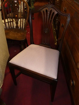 Lot 1405 - A set of eight mahogany dining chairs in the...