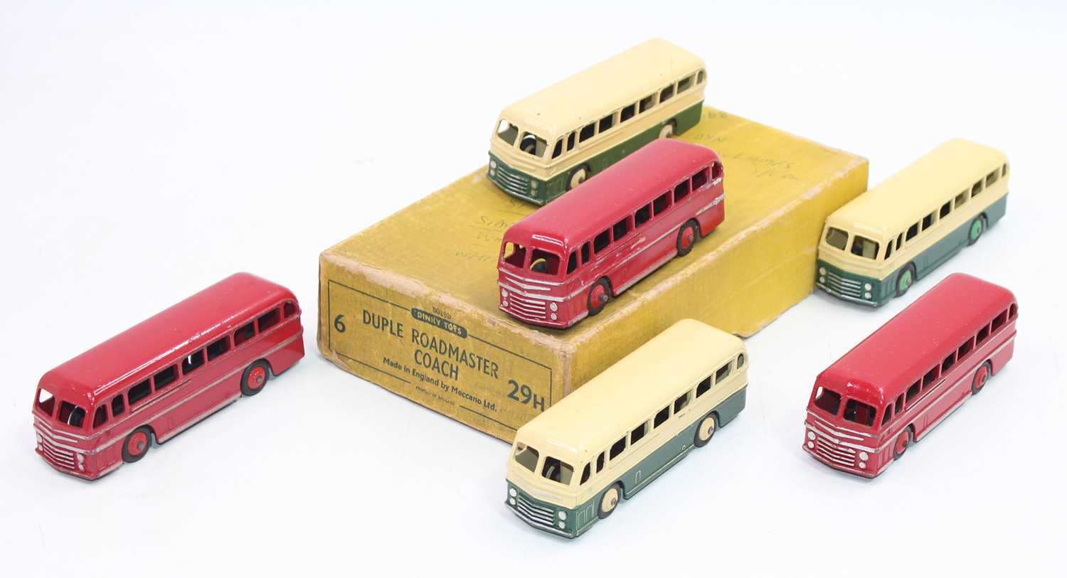 Lot 1051 - Dinky Toys 29h original Trade box containing 6...