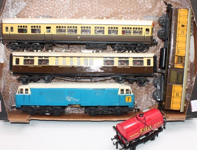 Lot 329 - Tray containing an ACE Shell Motor Spirit tank...