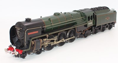 Lot 344 - O gauge appears scratch built Black Prince BR...