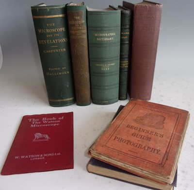 Lot 1004 - HOGG, JABEZ. The Microscope its History,...