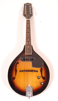 Lot 503 - A Fender FM-52E mandolin, in sunburst finish...