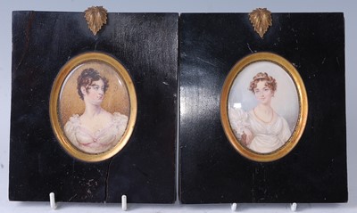 Lot 1178 - Mid-19th century English school - a pair of...
