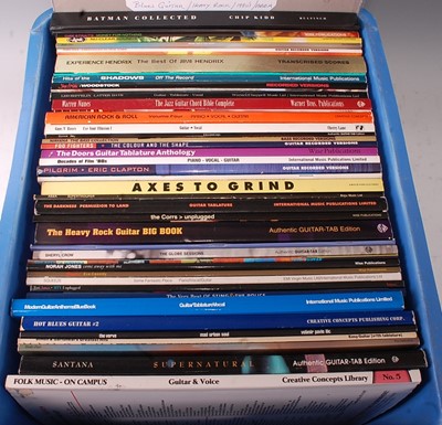 Lot 649 - A collection of rock/pop/folk music tablature...