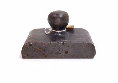 Lot 38 - A GER metal paperweight