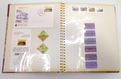 Lot 43 - 1 album containing a quantity of Sri-Lankan...