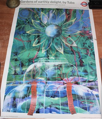 Lot 68 - Original London Underground Poster depicting...