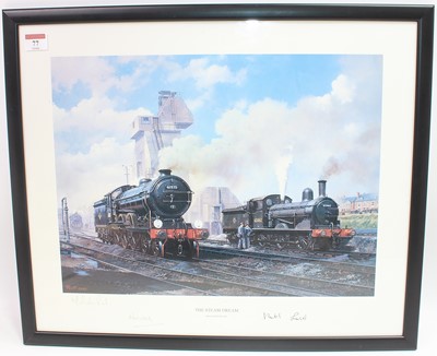 Lot 77 - Framed and Glazed Malcolm Root print, titled...