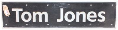 Lot 85 - Original ex Class 142 DMU "Tom Jones" Name...