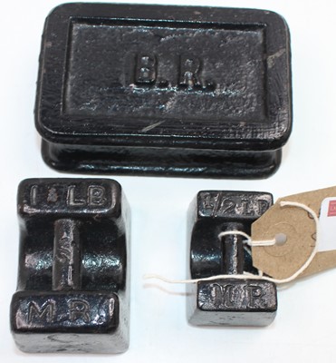 Lot 97 - A pair of MR Midland Railway Paperweights in...