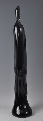 Lot 85 - A large 1960s Murano smoky glass standing...