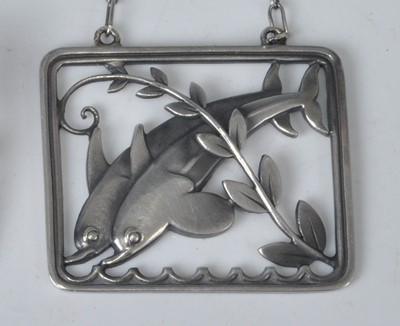 Lot 147 - Arno Malinowski for Georg Jensen - a...