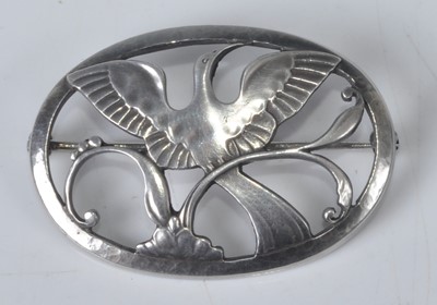 Lot 152 - Arno Malinowski for Georg Jensen - a sterling...