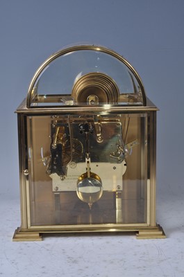 Lot 166 - A contemporary gilt brass Kieninger triple...