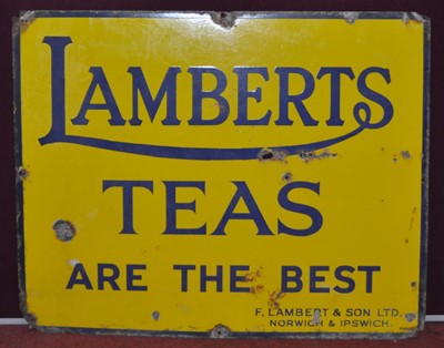 Lot 240 - An early 20th century enamel on metal...