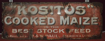 Lot 241 - An early 20th century enamel on metal...