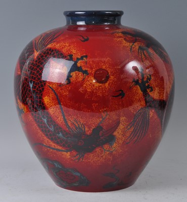 Lot 49 - A large Royal Doulton Archives Sanming dragon...