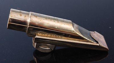 Lot 521 - A Lawton Alto saxophone mouthpiece No. 7 star...