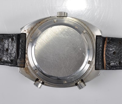Lot 1163 - A gent's stainless steel Heuer Autavia GMT...