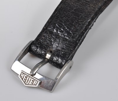 Lot 1163 - A gent's stainless steel Heuer Autavia GMT...